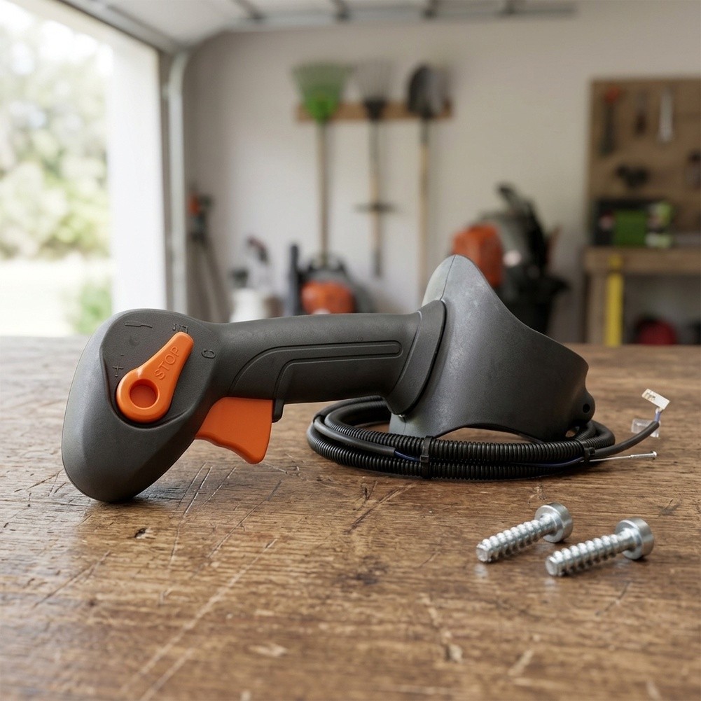 Outdoor Power Tool Kit - สำหรับ BR600 สำหรับ BR500 ชุดสายคันเร่งสำหรับอุปกรณ์กลางแจ้ง สีดำและส้ม