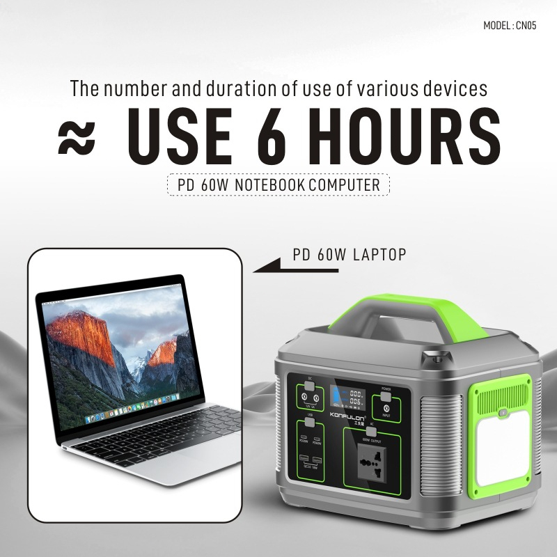 สถานีพลังงานแบบพกพาสำหรับแคมป์ - Ac Outdoor Power บทวิจารณ์และราคา