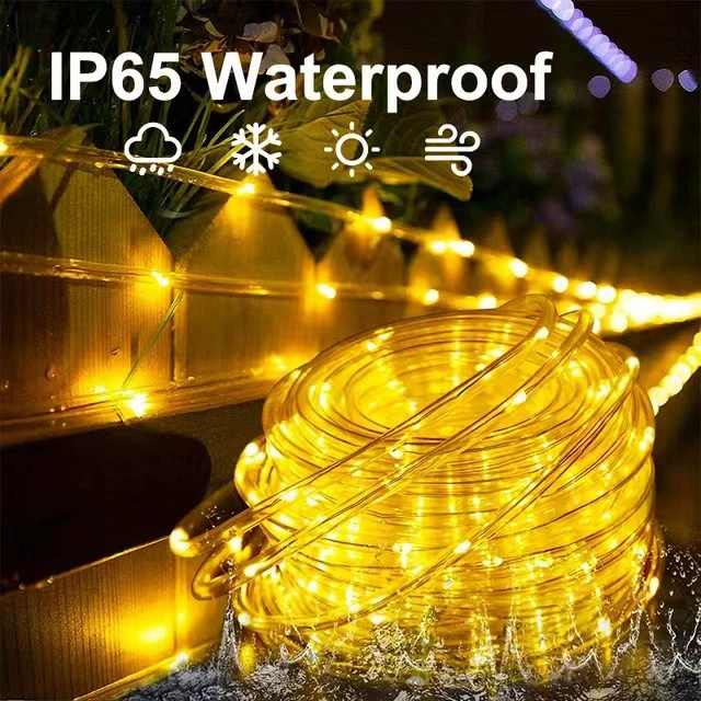 ไฟเชือกพลังงานแสงอาทิตย์ ไฟ LE - Outdoor Power Strip Weatherproof บทวิจารณ์และราคา