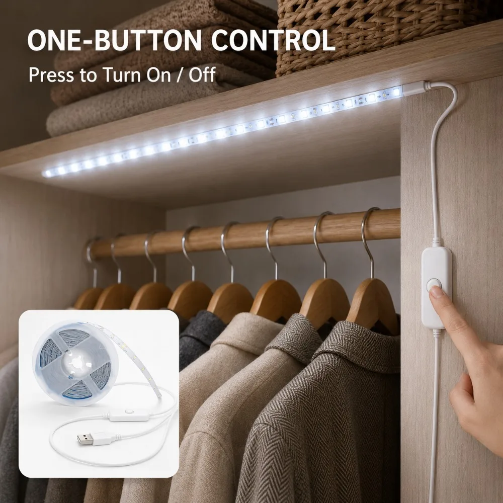 สวิตช์ปุ่ม USB สำหรับไฟเส้น LE - Outdoor Use Power Strip บทวิจารณ์และราคา